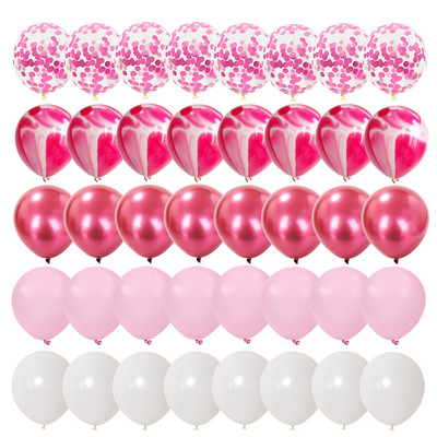 10 hüvelykes, 30 db arany színű latex léggömbök flitterek gömbök léggömb esküvői születésnapok újévi barkácsolás karácsonyi partidíszek léggömbök