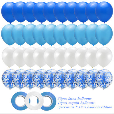 40 de bucăți set confetti de baloane din aur roz Balon cu heliu pentru decorațiuni pentru petrecerea de naștere pentru baby shower, balon pentru aniversarea nunții