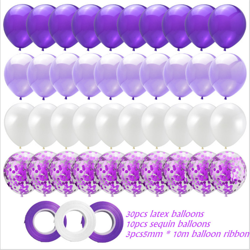 40 de bucăți set confetti de baloane din aur roz Balon cu heliu pentru decorațiuni pentru petrecerea de naștere pentru baby shower, balon pentru aniversarea nunții