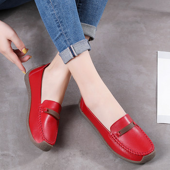 2023 Νέα παπούτσια Woman Slip On Women Flats Μοκασίνια Γυναικεία Loafers Άνοιξη φθινόπωρο Mother παπούτσι