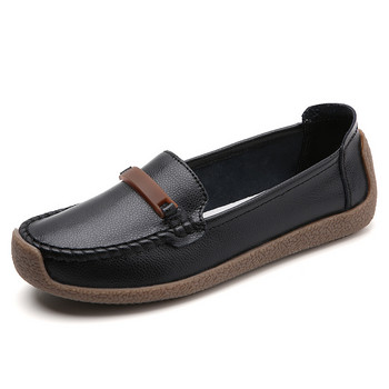 2023 Νέα παπούτσια Woman Slip On Women Flats Μοκασίνια Γυναικεία Loafers Άνοιξη φθινόπωρο Mother παπούτσι