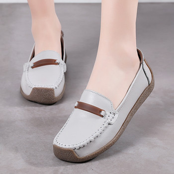 2023 Нови дамски обувки Дамски равни обувки Мокасини Дамски мокасини Пролет Есен Майчински обувки