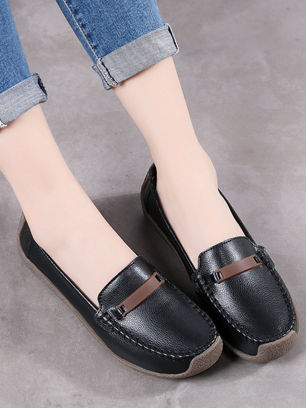 2023. g. Jauni apavi Sievietēm, Mokasīni Sieviešu Loafers Pavasara Rudens Mātes Apavi