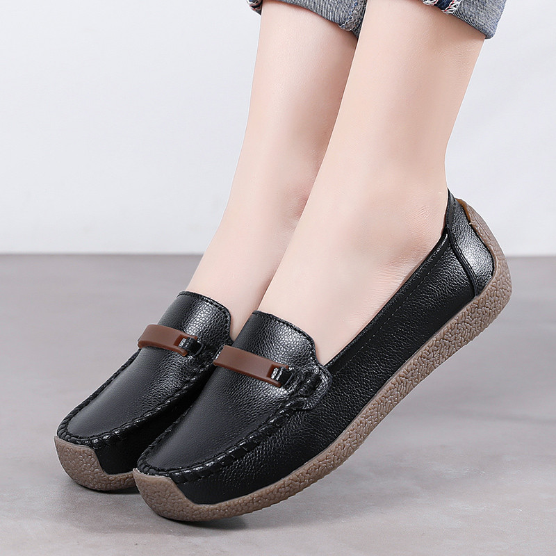 2023. g. Jauni apavi Sievietēm, Mokasīni Sieviešu Loafers Pavasara Rudens Mātes Apavi
