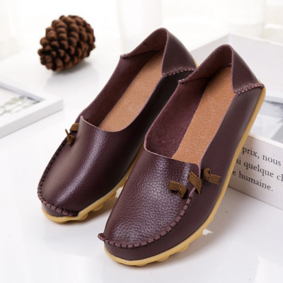 Jaunas modes sieviešu plakanas kurpes apaļas galvas Augstas kvalitātes mātes kurpes Balets Ērtas konfektes krāsas Sieviešu apavi Zapatos Mujer