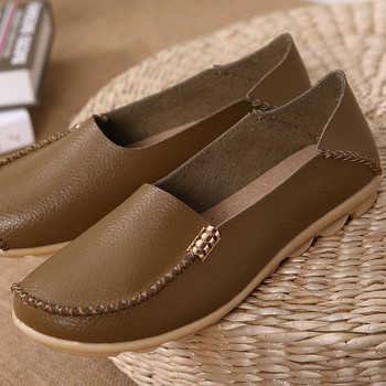 Γυναικεία Παπούτσια 2021 Γνήσιο Δέρμα Μητρικά Παπούτσια Δώρο Υψηλής Ποιότητας Μαλακή Σόλα Γυναικεία Casual Παπούτσια 44 Μέγεθος Tenis Feminino
