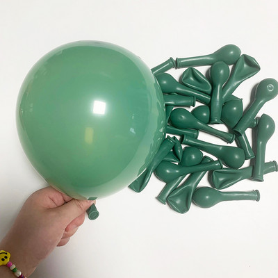5/10/12/18 collu Retro balts smilšu balons rozā kafijas salvijas zaļais balons dzimšanas dienas ballītes dekors Baby Shower Globos kāzu dekors