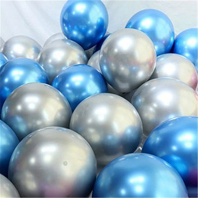 15db 10 hüvelykes króm fémes sellő többszínű latex léggömbök fémes gömbök esküvői baba születésnapi parti dekorációhoz