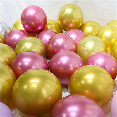 15db 10 hüvelykes króm fémes sellő többszínű latex léggömbök fémes gömbök esküvői baba születésnapi parti dekorációhoz