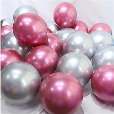 15db 10 hüvelykes króm fémes sellő többszínű latex léggömbök fémes gömbök esküvői baba születésnapi parti dekorációhoz