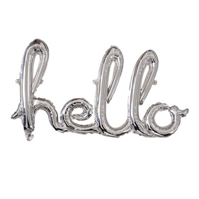 Rose Gold Hello 30 de baloane pentru copii Baby Shower 10/13/15/21/25 Decor pentru petrecerea a 30-a aniversare 21 30 de bile cu numere Globo gonflabile cu aer