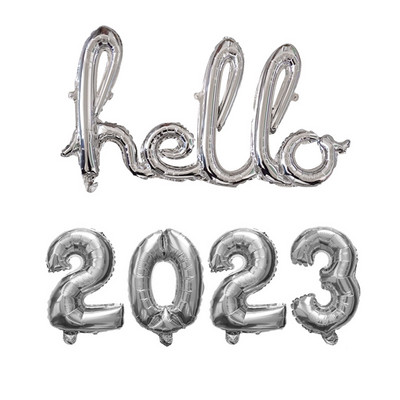 Rose Gold Hello 30 de baloane pentru copii Baby Shower 10/13/15/21/25 Decor pentru petrecerea a 30-a aniversare 21 30 de bile cu numere Globo gonflabile cu aer