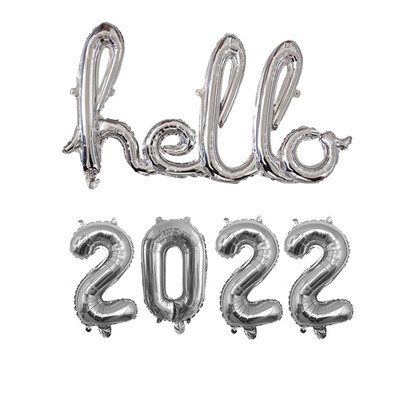 Rose Gold Hello 30 de baloane pentru copii Baby Shower 10/13/15/21/25 Decor pentru petrecerea a 30-a aniversare 21 30 de bile cu numere Globo gonflabile cu aer