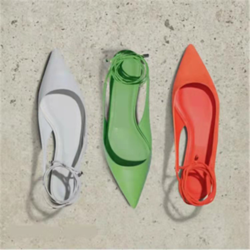 MCCKLE naiste sandaalid 2022 suvised terava varbaga pahkluu rihmaga naiste lamedad kingad naistele Mugavad naiste sandaalid, naiste sandaalid, uued