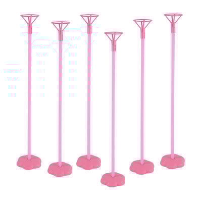 6 tk õhupallialuse aluse hoidiku samba tugi pulmalaua kaunistuste jaoks Täiskasvanute laste sünnipäevapeotarbed Beebi dušš