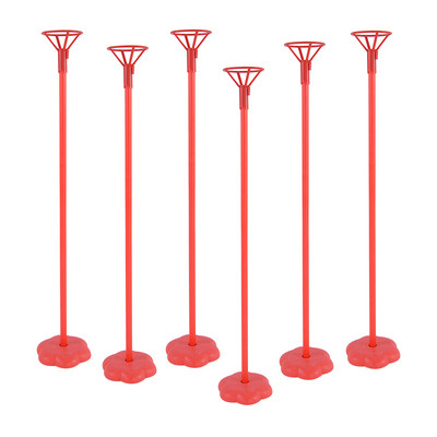 6 tk õhupallialuse aluse hoidiku samba tugi pulmalaua kaunistuste jaoks Täiskasvanute laste sünnipäevapeotarbed Beebi dušš