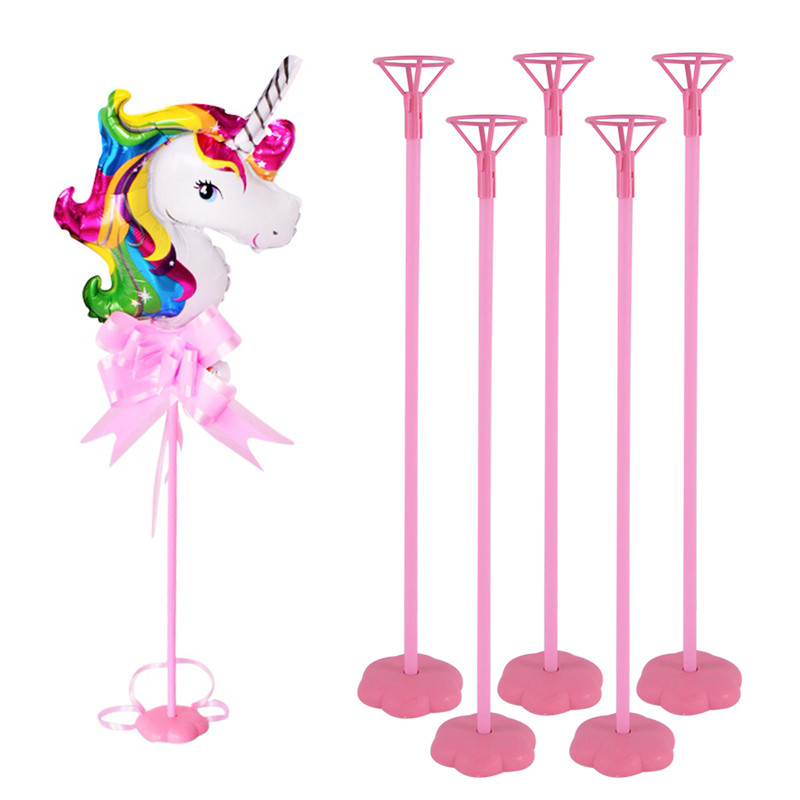 6 tk õhupallialuse aluse hoidiku samba tugi pulmalaua kaunistuste jaoks Täiskasvanute laste sünnipäevapeotarbed Beebi dušš