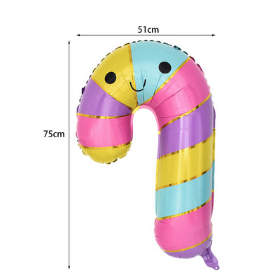 5/1 gab. Saldējums konfekšu kūka deserts multfilma folija baloni meiteņu vasaras dzimšanas dienas ballīte konfekšu bāra rotājumi bērniem rotaļlietas kāzas