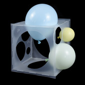 Cutie de măsurare a baloanelor din plastic cu 11 găuri, instrument de măsurare pentru baloane, ghirlandă, petrecere de aniversare, nuntă, pentru baby shower, furnituri de decor