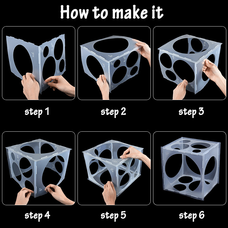 11 augu plastikust õhupalli suuruse mõõtmise tööriist õhupallide kaare vaniku jaoks Sünnipäevapeo pulmade Beebi dušikaunistused