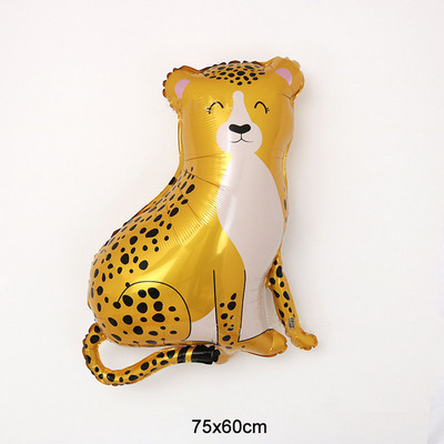 4D Standing Lion Dinosaur Animal Foil Balloons Παιδική Ζούγκλα Σαφάρι Διακόσμηση πάρτι γενεθλίων Δώρο παιχνίδι Helium Air Globos