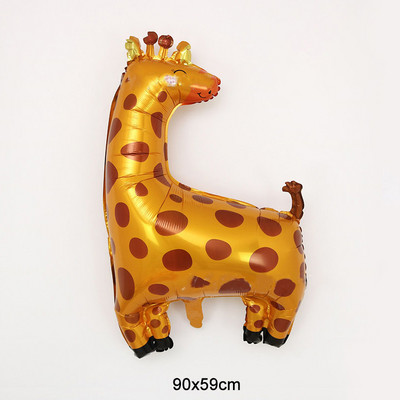 4D Standing Lion Dinosaur Animal Foil Balloons Παιδική Ζούγκλα Σαφάρι Διακόσμηση πάρτι γενεθλίων Δώρο παιχνίδι Helium Air Globos