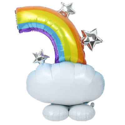 4D Standing Lion Dinosaur Animal Foil Balloons Παιδική Ζούγκλα Σαφάρι Διακόσμηση πάρτι γενεθλίων Δώρο παιχνίδι Helium Air Globos