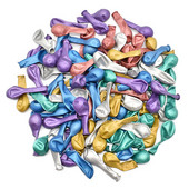 20/30/50 tk 5-tollised kroomitud metallist lateksõhupallid kuldsed hõbedased metallist õhupallid sünnipäevapeo täispuhutavad gloobused pulmakaunistused