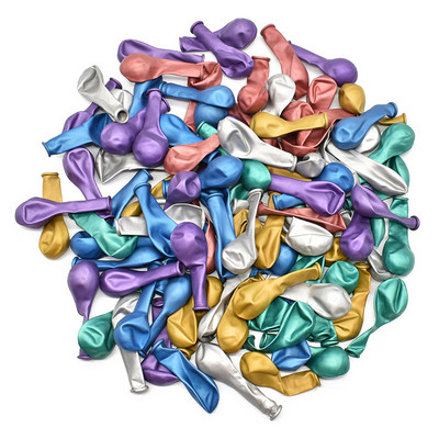 20/30/50 tk 5-tollised kroomitud metallist lateksõhupallid kuldsed hõbedased metallist õhupallid sünnipäevapeo täispuhutavad gloobused pulmakaunistused