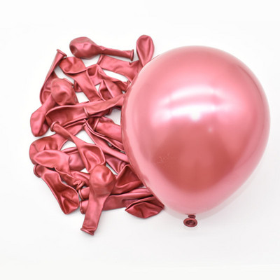 20/30/50 tk 5-tollised kroomitud metallist lateksõhupallid kuldsed hõbedased metallist õhupallid sünnipäevapeo täispuhutavad gloobused pulmakaunistused