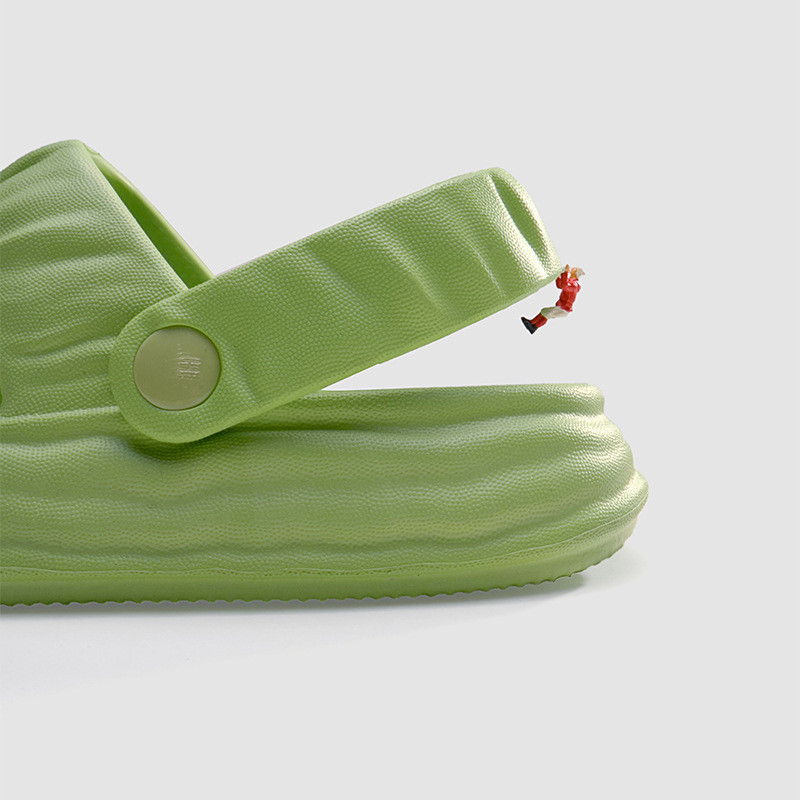 Sandale de plajă de modă pentru femei Vară, plajă, Eva, cu talpă moale, pantofi cu platformă, pentru femei, pentru petrecerea timpului liber, nor papuci, sandale, pantofi anti-alunecare