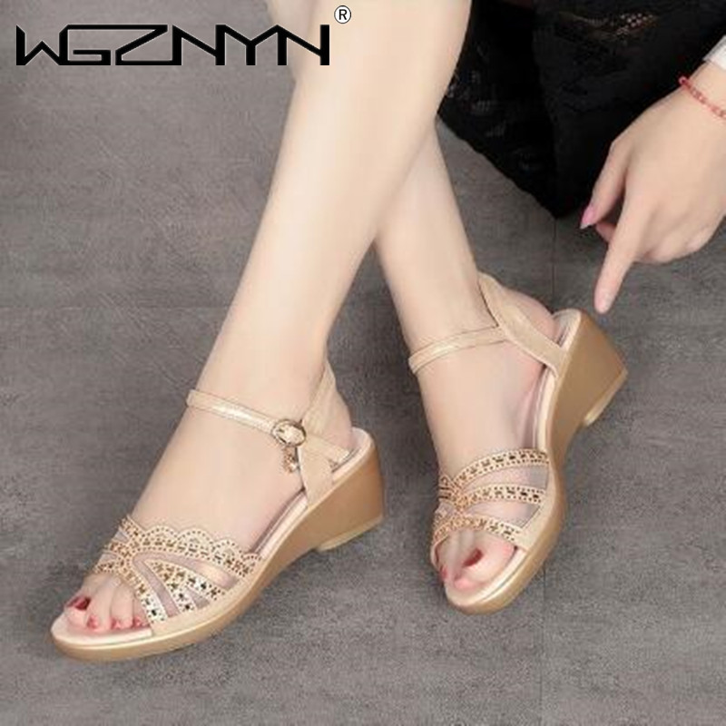 Sandale cu toc cu gura de pește cu strass pentru femei de vară 2022, sandale cu toc înalt, confortabile, respirabile, din fire de plasă