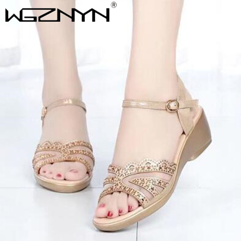 Sandale cu toc cu gura de pește cu strass pentru femei de vară 2022, sandale cu toc înalt, confortabile, respirabile, din fire de plasă