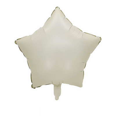 Kreemjas karamellsüdame alumiiniumfooliumist õhupallid pulmalastele sünnipäevapeo kaunistamiseks beebi dušš, 18-tollised heeliumi õhugloobid