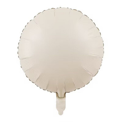 Kreemjas karamellsüdame alumiiniumfooliumist õhupallid pulmalastele sünnipäevapeo kaunistamiseks beebi dušš, 18-tollised heeliumi õhugloobid