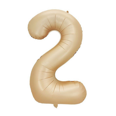 Baloane cu numere crem de 32/40 inch 1-9 Balon din folie digitală pentru prima fată Copii Adulti 18 30 Decor pentru petrecerea de aniversare Bilă cu aer cu heliu