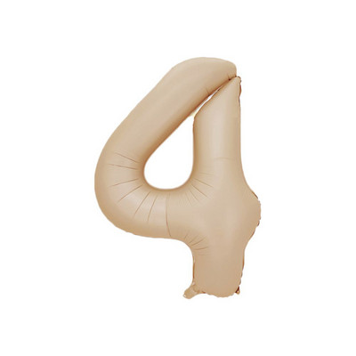 1/2 komada 32/40 inča krem balon s brojevima 1-9 za odrasle 30 40 50 60 Dekoracija za rođendansku zabavu za djecu DIY oprema za rođendansku zabavu