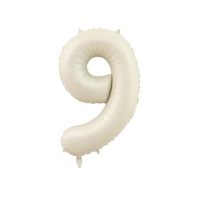 1/2 komada 32/40 inča krem balon s brojevima 1-9 za odrasle 30 40 50 60 Dekoracija za rođendansku zabavu za djecu DIY oprema za rođendansku zabavu
