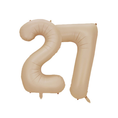 1/2 komada 32/40 inča krem balon s brojevima 1-9 za odrasle 30 40 50 60 Dekoracija za rođendansku zabavu za djecu DIY oprema za rođendansku zabavu
