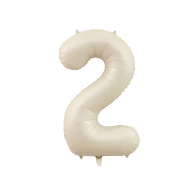 1/2 komada 32/40 inča krem balon s brojevima 1-9 za odrasle 30 40 50 60 Dekoracija za rođendansku zabavu za djecu DIY oprema za rođendansku zabavu