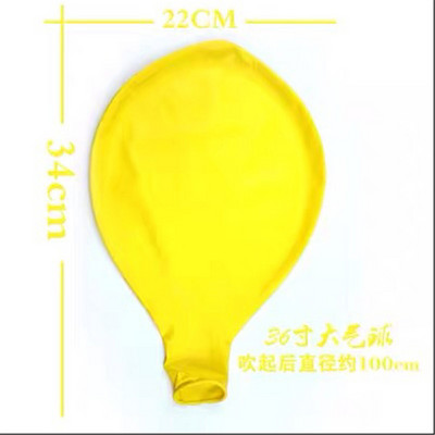 36-tolline suur lateksist õhupall, värviline ümmargune heelium, beebidušš, sünnipäevapeo kaunistus