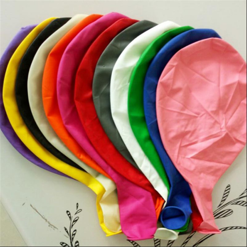 36-tolline suur lateksist õhupall, värviline ümmargune heelium, beebidušš, sünnipäevapeo kaunistus