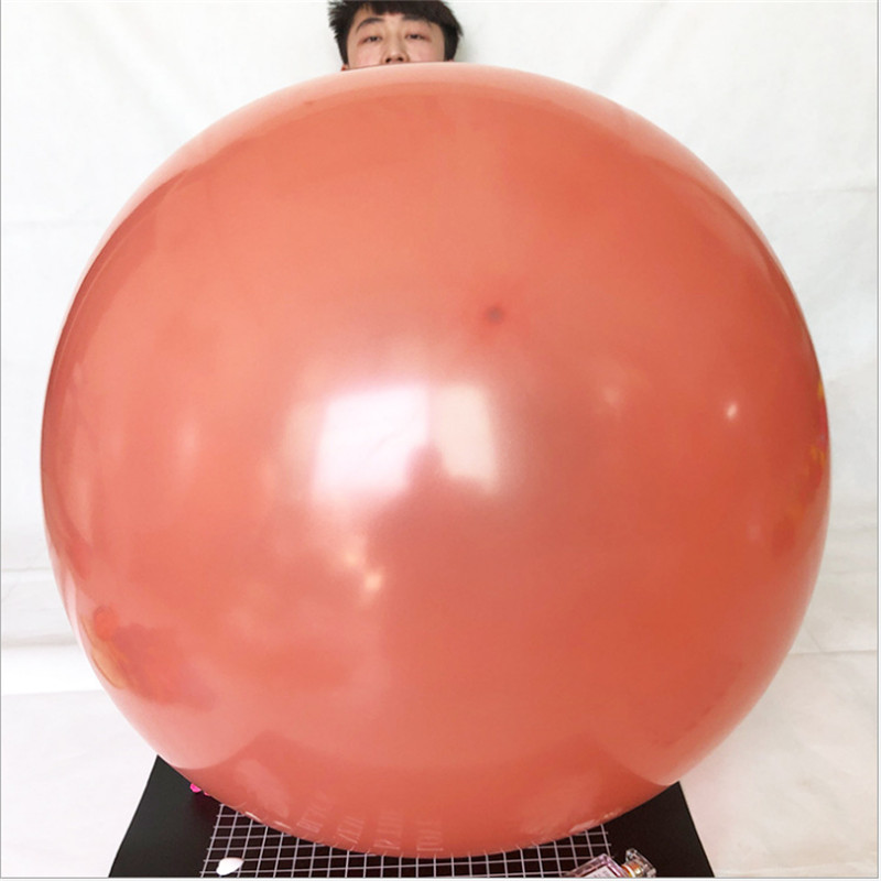 36-tolline suur lateksist õhupall, värviline ümmargune heelium, beebidušš, sünnipäevapeo kaunistus