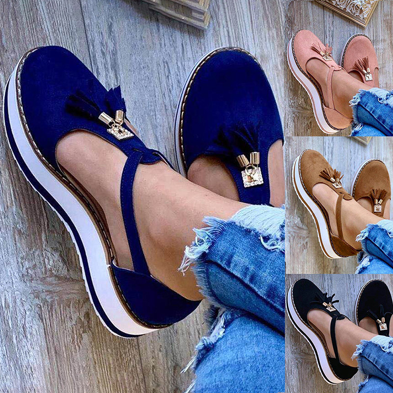 Moteriški plokšti batai Vasariniai vulkanizuoti batai Vienspalviai stori apačia Moteriški sandalai Madingi kutai Laisvalaikio stiliaus moteriški batai