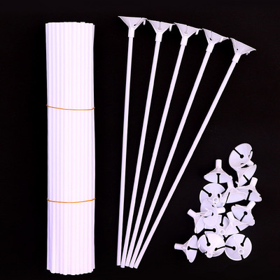 20 tk 27 cm lateksist õhupallipulk mitmevärvilisest plastikust Macaron õhupallihoidja tassid pulmade sünnipäevade kaunistamiseks