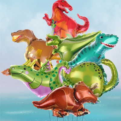 6vnt./vnt Mini gyvūno galvutė Folija Balionai pripučiami oro balionai gimtadienio šventės dekoracijos vaikų kūdikių vakarėlio reikmenys