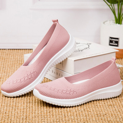 Naujas pristatymas Moteriški Mokasinai Slaugių batai Slaugių batai Moteriški minkšti sportbačiai Moteriški batai Apvalūs batai Moterims didelio dydžio