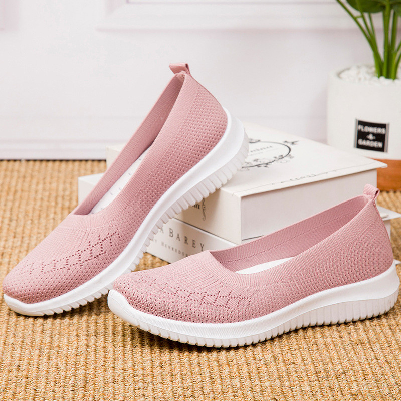 Naujas pristatymas Moteriški Mokasinai Slaugių batai Slaugių batai Moteriški minkšti sportbačiai Moteriški batai Apvalūs batai Moterims didelio dydžio