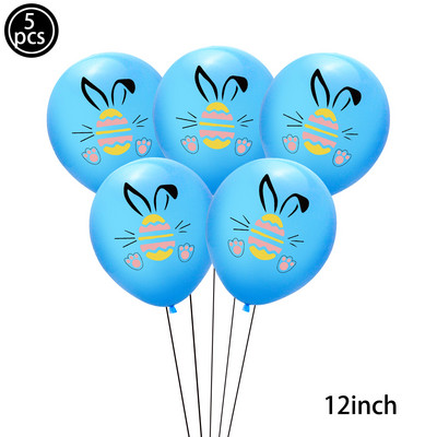 3 buc. Baloane de Paște cu iepure drăguț Baloane în formă de iepuraș alb