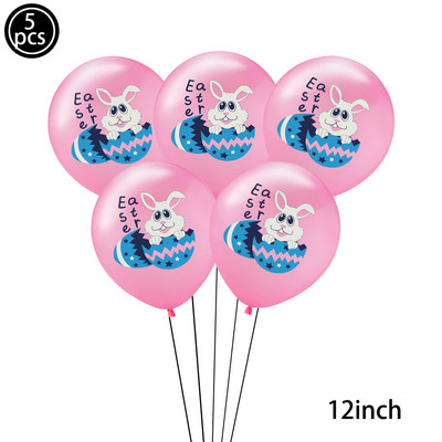 3 buc. Baloane de Paște cu iepure drăguț Baloane în formă de iepuraș alb